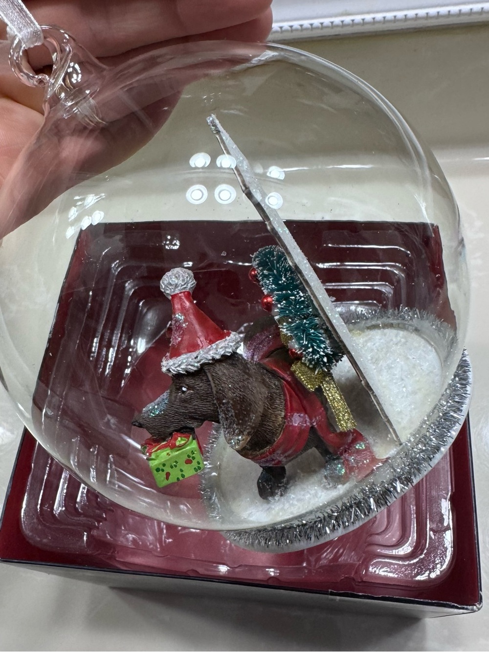 Dachshund ornament Reece & Riley - Picture 5 of 8
